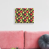Sneeuwsvrucht tropische vruchten canvas afdruk (Insitu (Woonkamer))