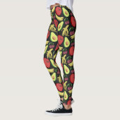 Sneeuwsvrucht tropische vruchten leggings (Links)