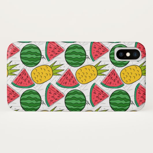 Sneeuwsvrucht Vruchten aardoppervlak 10 Case-Mate iPhone Case (Achterkant (horizontaal))