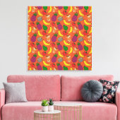 Sneeuwsvrucht | Vruchten aardoppervlak 40 Canvas Afdruk (Insitu (Woonkamer))