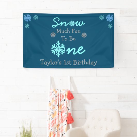 Sneeuwt veel vun om er eentje te zijn spandoek (Insitu)