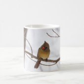 Sneeuwt zegt opnieuw mevrouw Cardinaal Coffee Mok (Center)