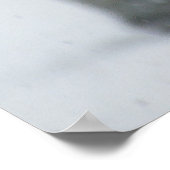 Sneeuwtijd afdrukken poster (Hoek)