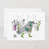 Sneeuwtijd Briefkaart (Voorkant / Achterkant)