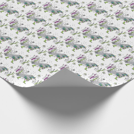 Sneeuwtijd Cadeaupapier (Hoek)