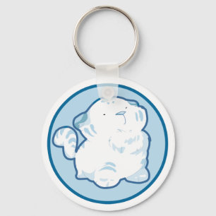 Sneeuwtijger Sleutelhanger