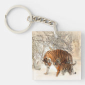 sneeuwtijgers sleutelhanger (voorkant)