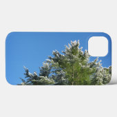 Sneeuwtop Den op Blauwe Lucht Case-Mate iPhone Case (Achterkant (horizontaal))