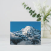 Sneeuwtoppen in de bergen van Jungfrau - Briefkaar Briefkaart (Staand voorkant)