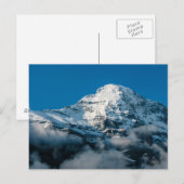 Sneeuwtoppen in de bergen van Jungfrau - Briefkaar Briefkaart (Voorkant / Achterkant)