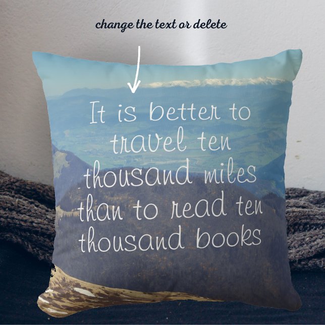 Sneeuwtoppen Kussen (Creator heeft geüpload)