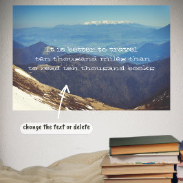 Sneeuwtoppen Poster