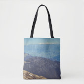 Sneeuwtoppen Tote Bag (Voorkant)