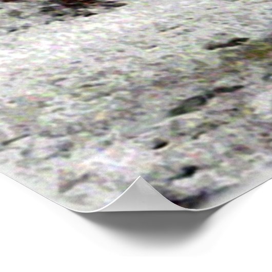 Sneeuwtractor Poster (Hoek)