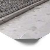 Sneeuwtrein Poster (Hoek)