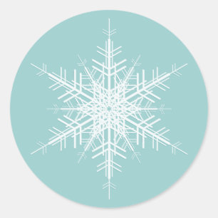 Sneeuwturquoise Sticker