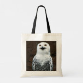 Sneeuwuil BTCNA Tote Bag (Achterkant)
