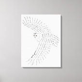 Sneeuwuil Canvas Print (Voorkant)