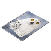 Sneeuwuil Caricatuur Notitieboek (Linkerzijde)