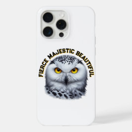 Sneeuwuil Fierce Majestueus Mooie iPhone 15 Pro Max Case