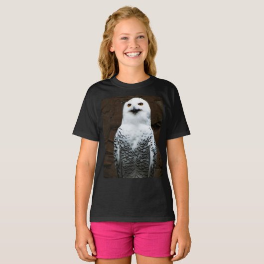 Sneeuwuil gccna t-shirt (Voorkant volledig)