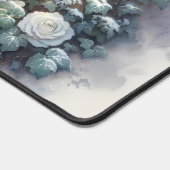 Sneeuwuil in Moonlit Winter Garden Bureaumat (Hoek)