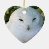 Sneeuwuil Keramisch Ornament (Achterkant)