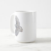 Sneeuwuil koffiemok (Voorkant links)