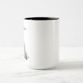 Sneeuwuil koffiemok mok (Midden)