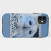 Sneeuwuil Met Blauwe Ogen Case-Mate iPhone Case (Achterkant (horizontaal))