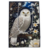 Sneeuwuil Moonlight Moonflower Medium Cadeauzakje (Achterkant)