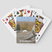 Sneeuwuil Pokerkaarten (Achterkant)