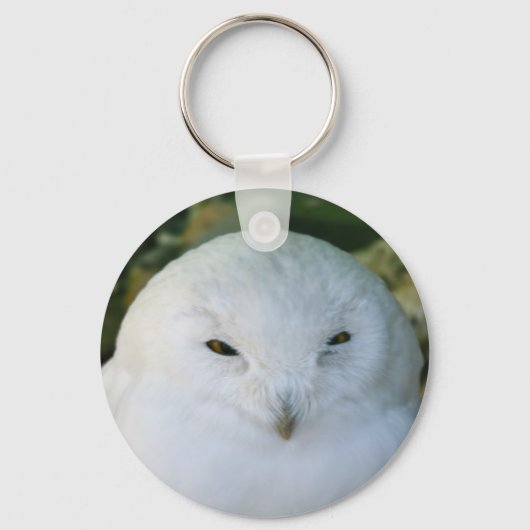 Sneeuwuil Sleutelhanger (Voorkant)