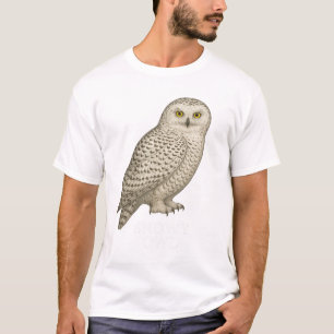 Sneeuwuil T-shirt: Roofdierontwerp voor natuur T-shirt