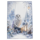 Sneeuwuil Wintermagie Medium Cadeauzakje (Achterkant)
