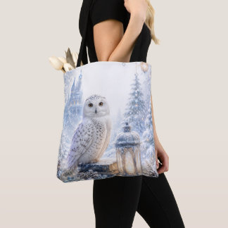 Sneeuwuil Wintermagie Tote Bag