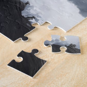 sneeuwuilenpuzzel legpuzzel (Zijkant)