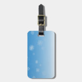 Sneeuwval Bagagelabel (Voorkant verticaal)