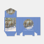 Sneeuwval Bedankdoosjes (Uitgevouwen)