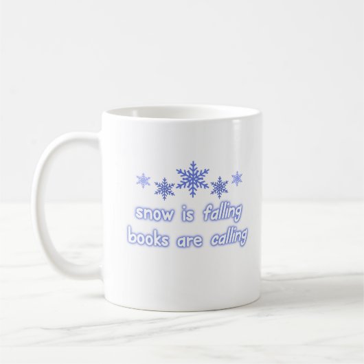 Sneeuwval Boeken Koffiemok (Links)