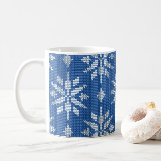 Sneeuwval Brei Koffiemok (Met donut)