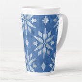 Sneeuwval Brei Latte Mok (Rechterhoek)