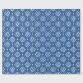 Sneeuwval Breiwerk Cadeaupapier (Vlak)