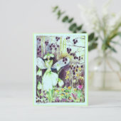 sneeuwval briefkaart (Staand voorkant)