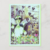 sneeuwval briefkaart (Voorkant)