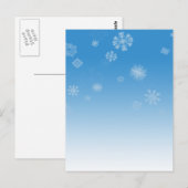 Sneeuwval Briefkaart (Voorkant / Achterkant)