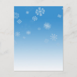 Sneeuwval Briefkaart