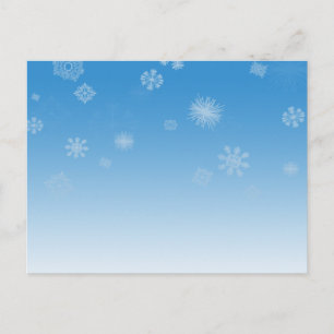 Sneeuwval Briefkaart
