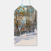 Sneeuwval Cadeaulabel (Voorkant)