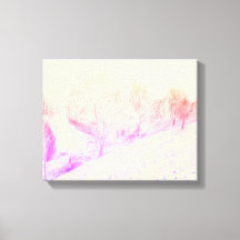 Sneeuwval Canvas Print